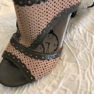 DKODE (3 inch heels); Open toe, cut outs